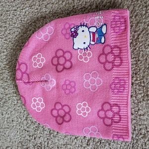 Authentic Hello Kitty fleece lined beanie